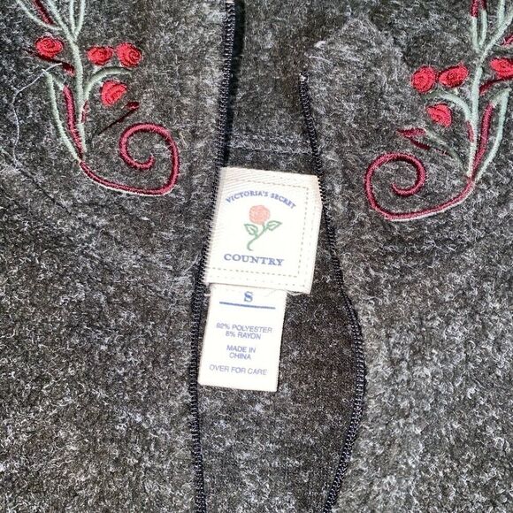 Vintage VS country embroidered pullover - Picture 12 of 13